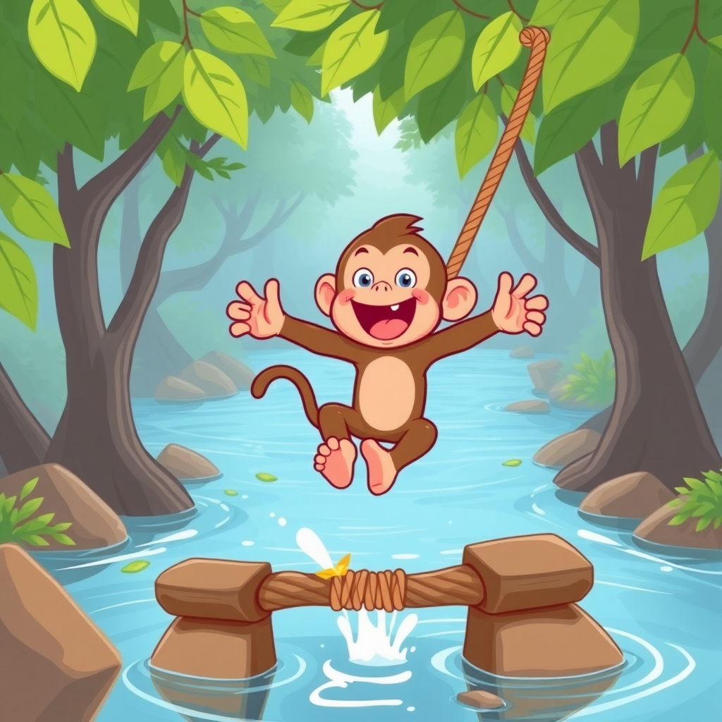 Monkey Jungle Swing